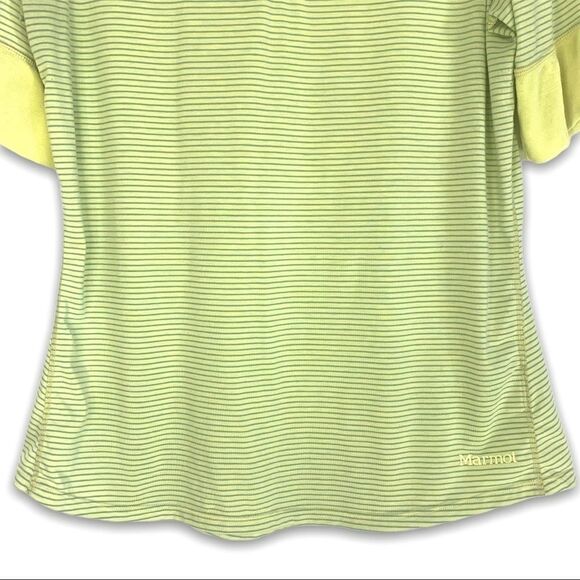 Marmot Striped Frilly Cuff T-Shirt - Picture 4 of 8